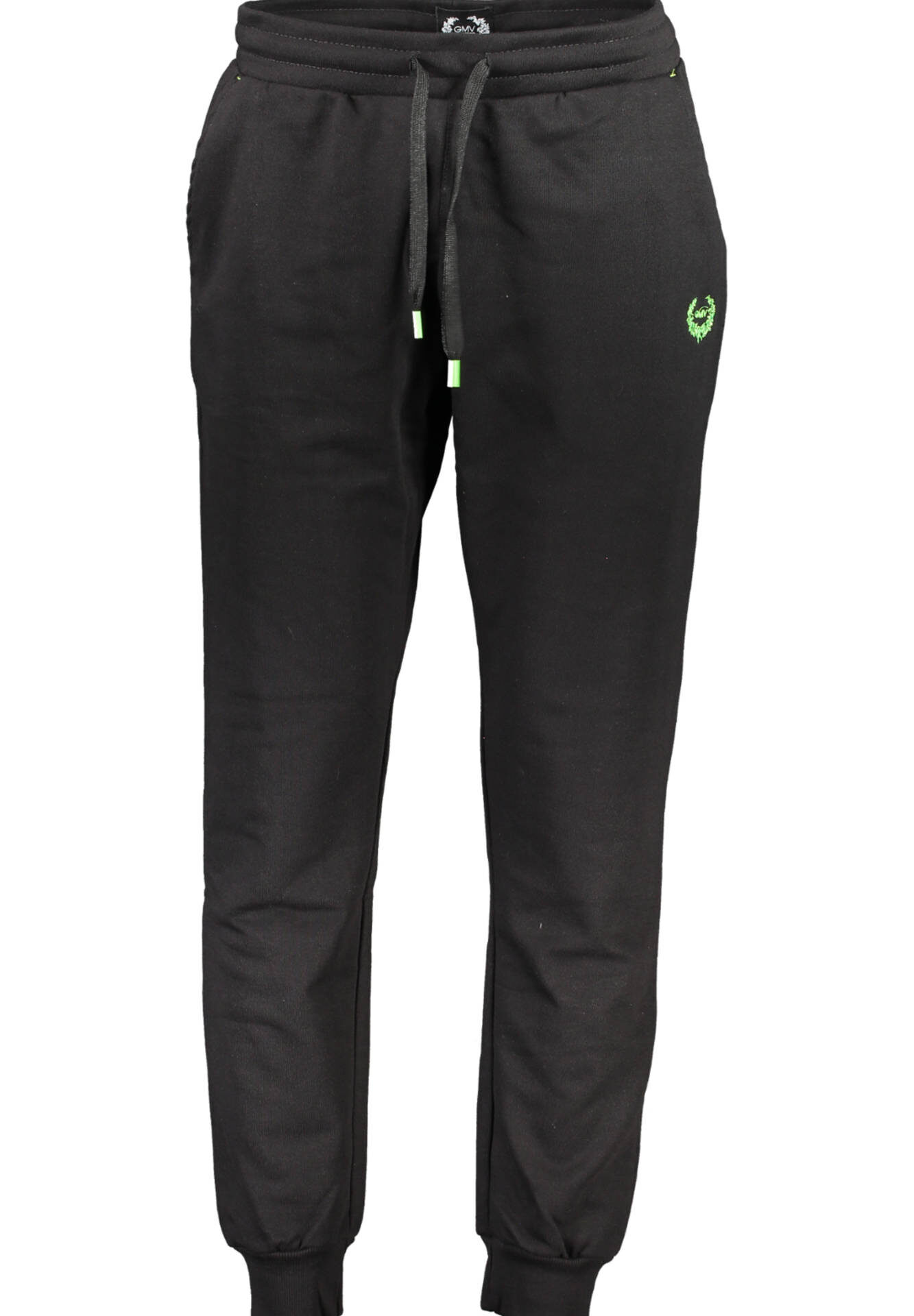GIAN MARCO VENTURI BLACK MEN'S PANTS