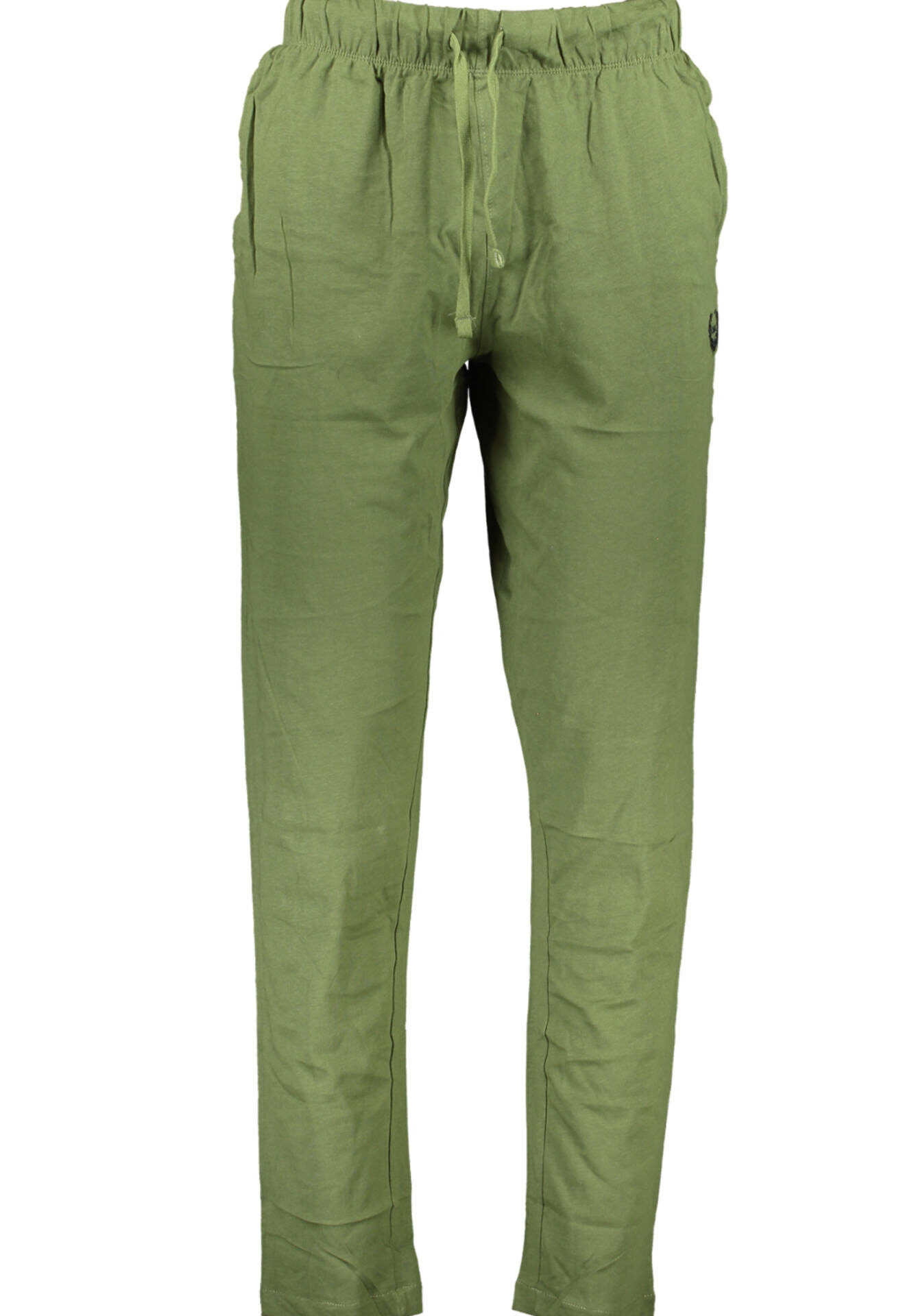 GIAN MARCO VENTURI MEN'S GREEN TROUSERS
