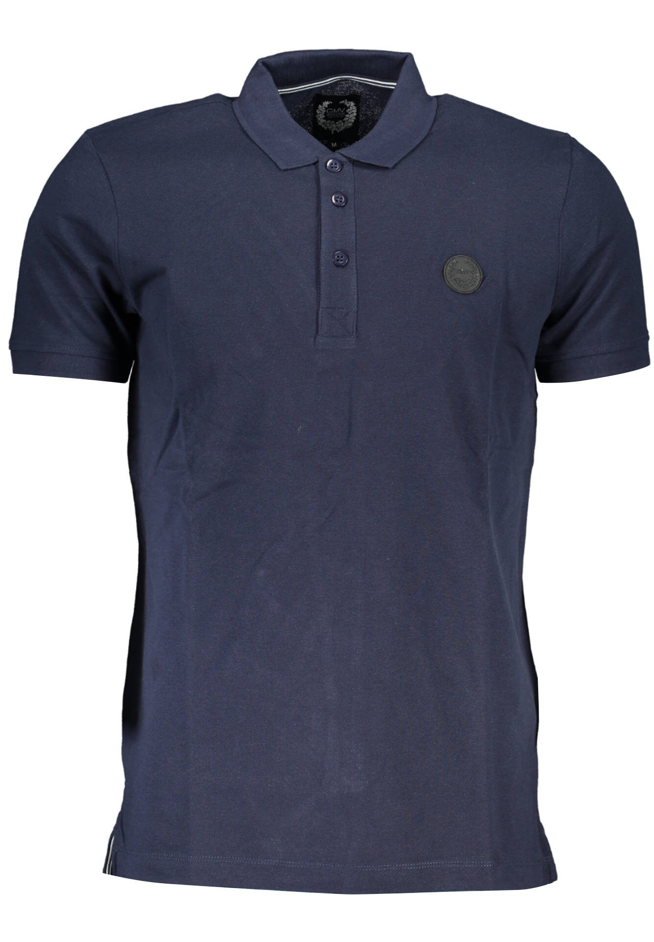 GIAN MARCO VENTURI MEN'S SHORT SLEEVE POLO BLUE