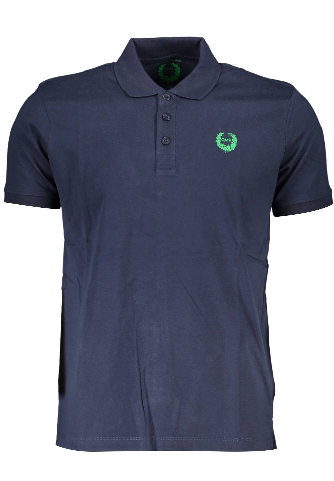 GIAN MARCO VENTURI MEN'S SHORT SLEEVE POLO BLUE
