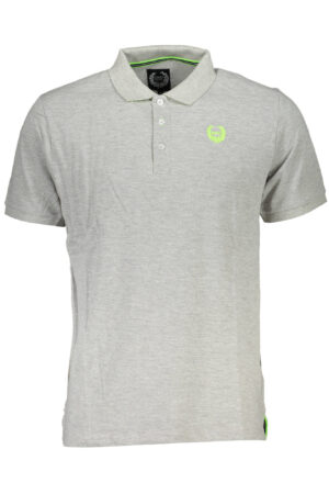 GIAN MARCO VENTURI POLO SHORT SLEEVE MAN GRAY