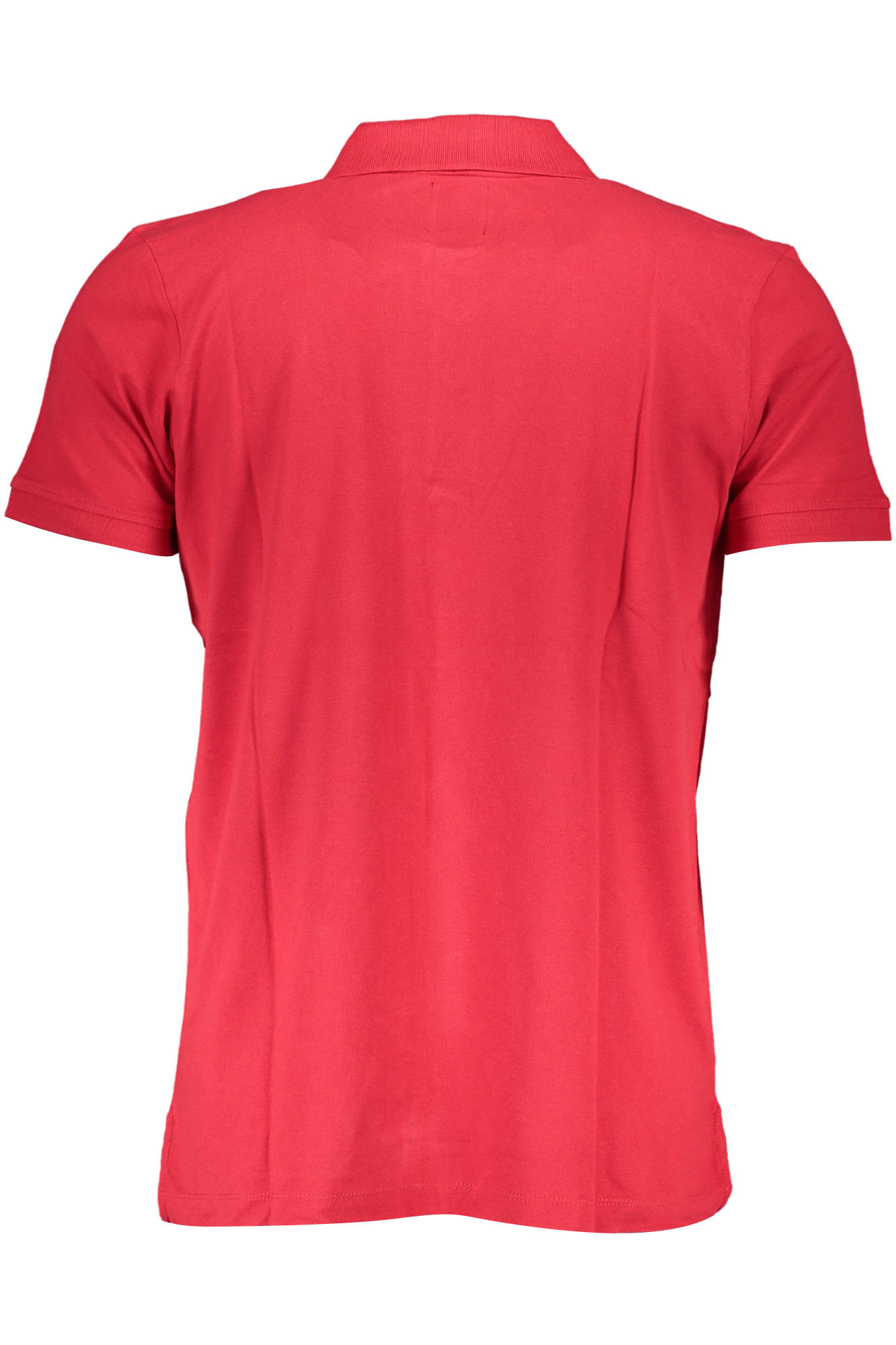 GIAN MARCO VENTURI MEN'S SHORT SLEEVE POLO SHIRT RED GIAN MARCO VENTURI MEN'S SHORT SLEEVE POLO SHIRT RED - Image 2