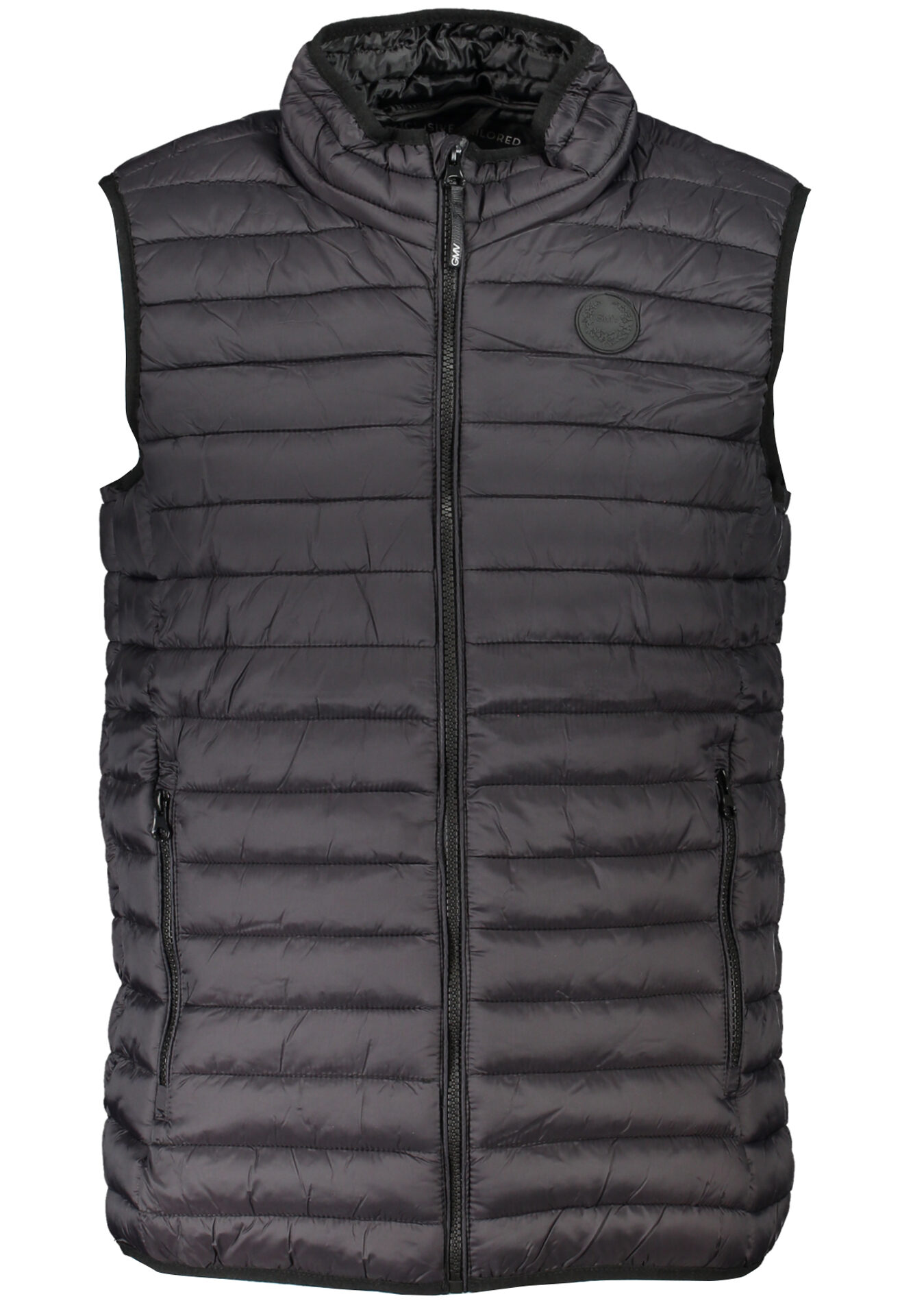 GIAN MARCO VENTURI BLACK MEN'S SLEEVELESS