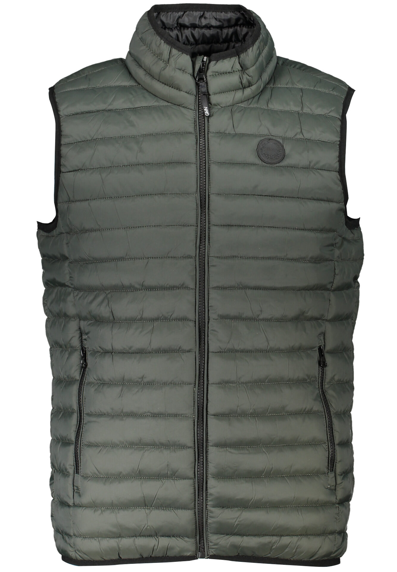 GIAN MARCO VENTURI GREEN MEN'S SLEEVELESS