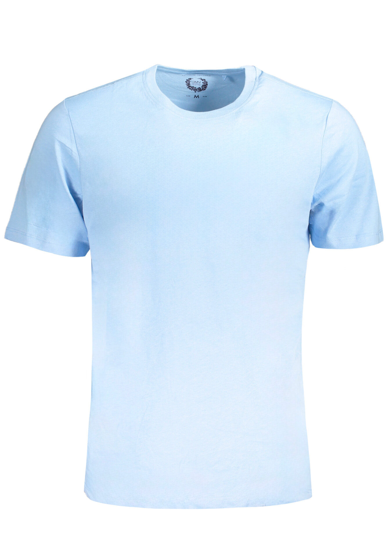 GIAN MARCO VENTURI MEN'S SHORT SLEEVED T-SHIRT BLUE