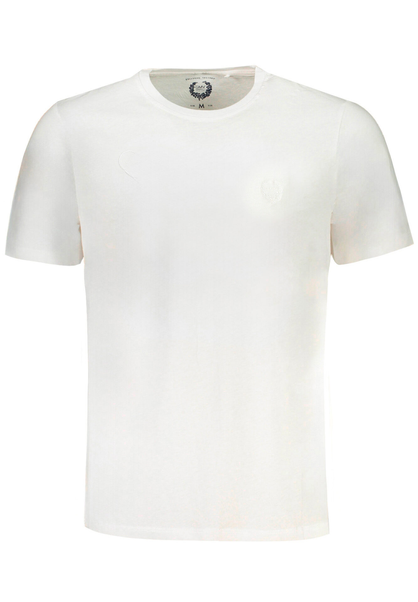 GIAN MARCO VENTURI MEN'S SHORT SLEEVED T-SHIRT WHITE