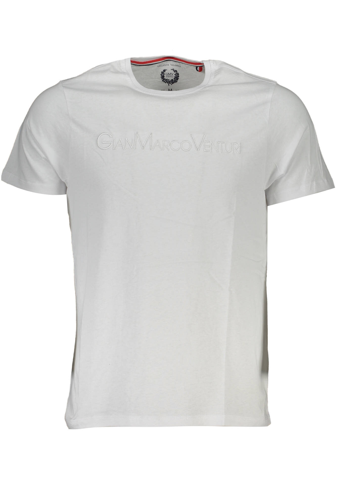 GIAN MARCO VENTURI MEN'S SHORT SLEEVE T-SHIRT WHITE