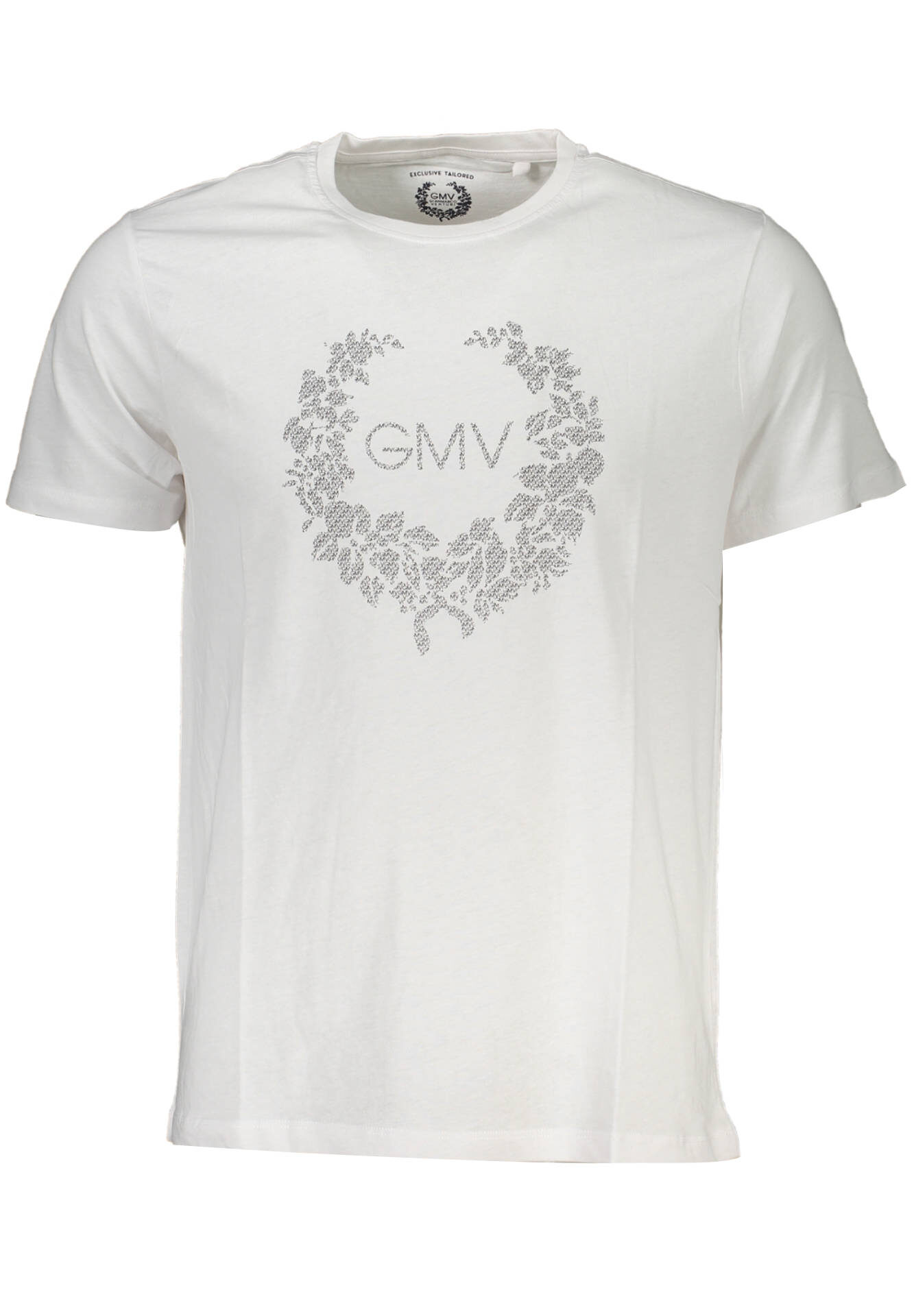 GIAN MARCO VENTURI MEN'S SHORT SLEEVE T-SHIRT WHITE