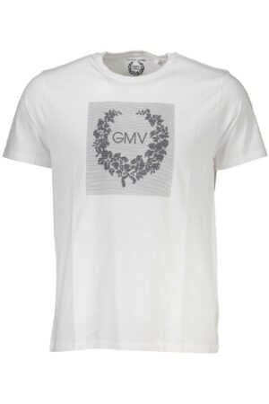 GIAN MARCO VENTURI MEN'S SHORT SLEEVE T-SHIRT WHITE