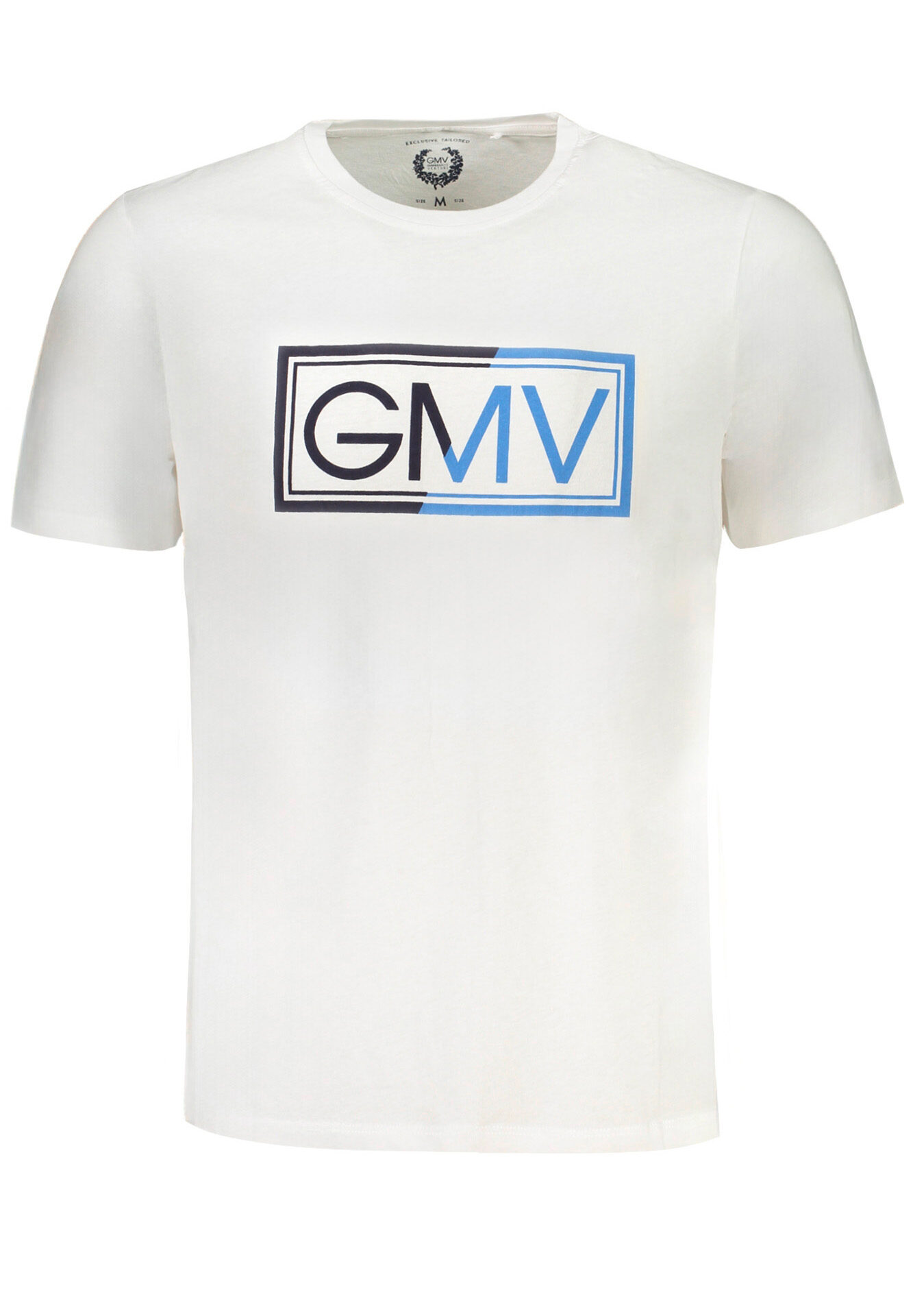 GIAN MARCO VENTURI MEN'S SHORT SLEEVED T-SHIRT WHITE