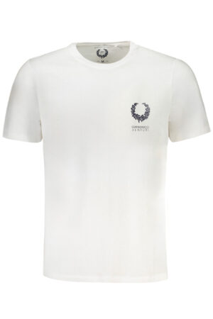 GIAN MARCO VENTURI MEN'S SHORT SLEEVED T-SHIRT WHITE