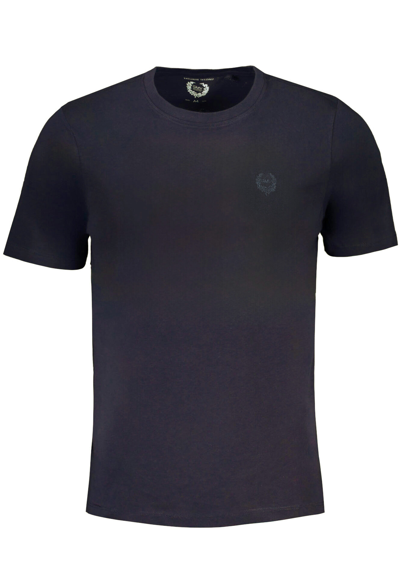 GIAN MARCO VENTURI MEN'S SHORT SLEEVED T-SHIRT BLUE