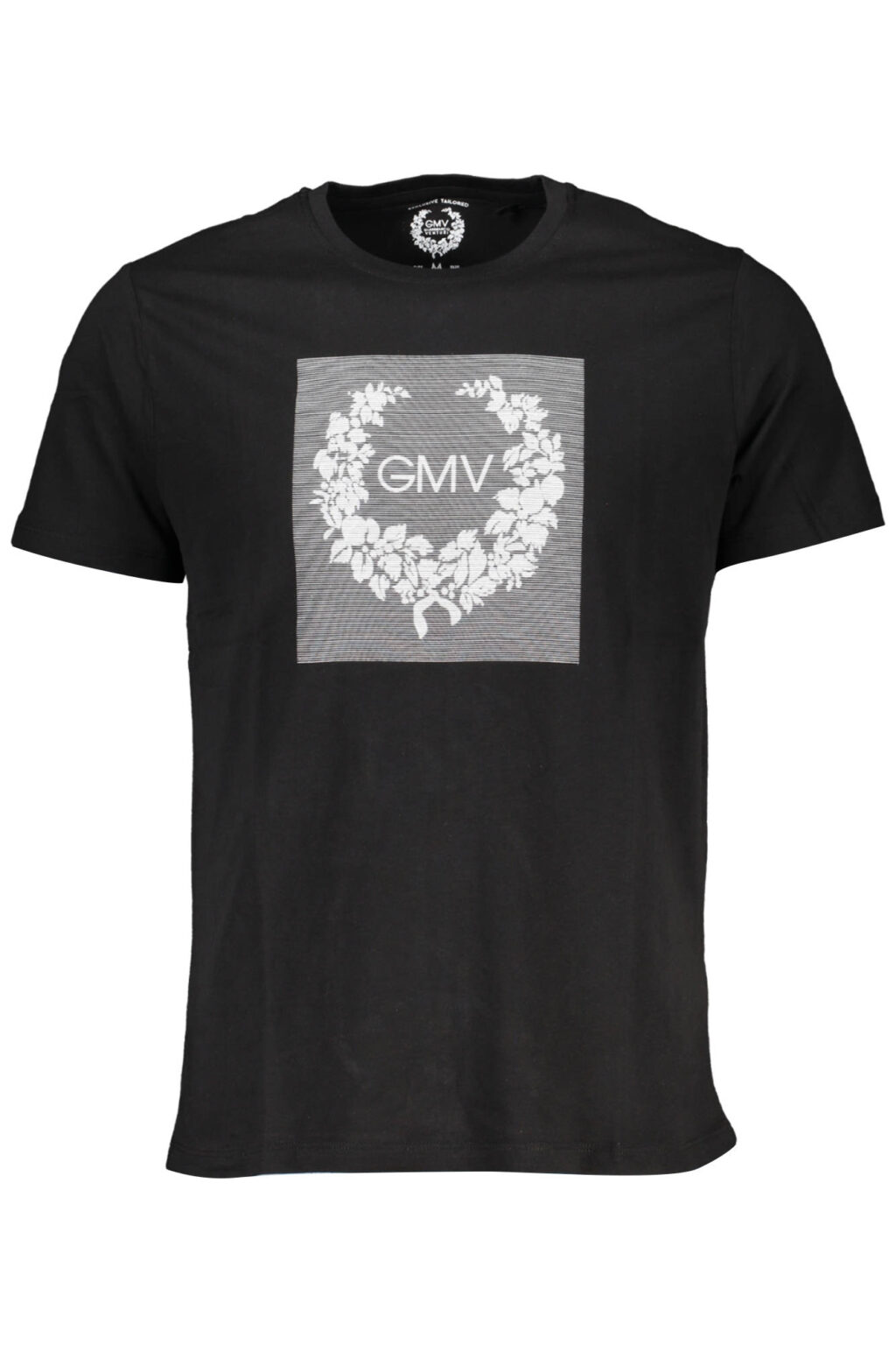 gianmarcoventurit-shirtmanichecorteuomonero_1 GIAN MARCO VENTURI vyriški marškinėliai trumpomis rankovėmis, juodi