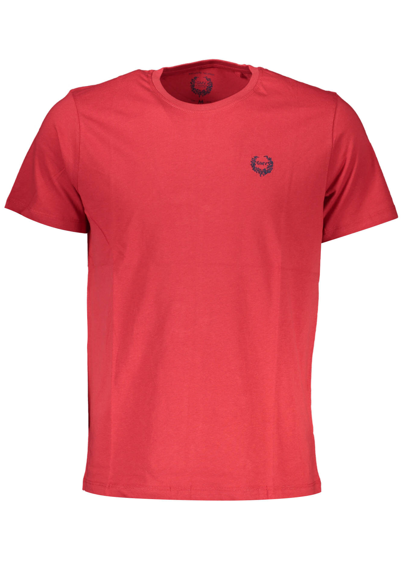 GIAN MARCO VENTURI MEN'S SHORT SLEEVE T-SHIRT RED