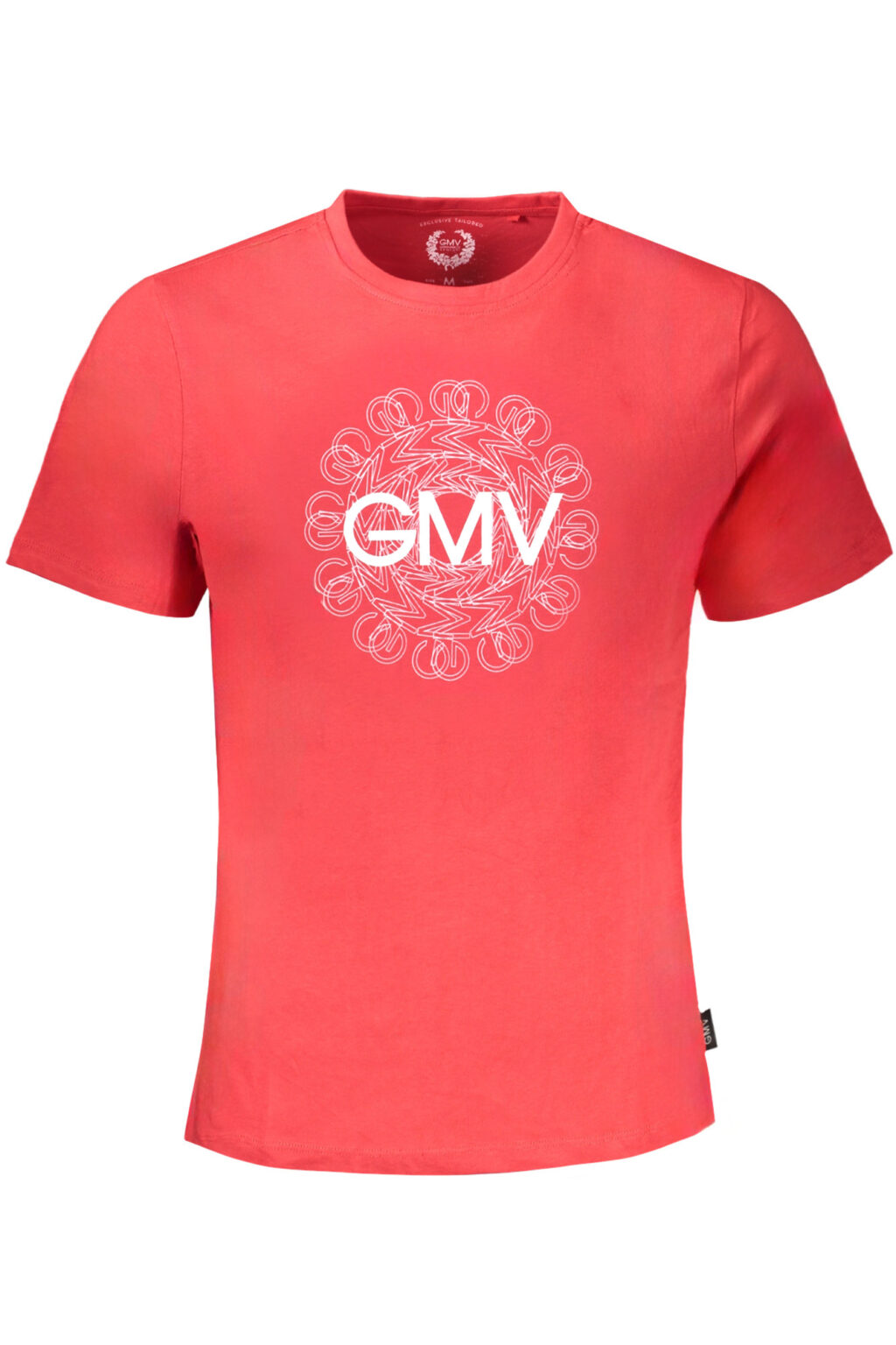 gianmarcoventurit-shirtmanichecorteuomorosso_1 GIAN MARCO VENTURI raudoni vyriški marškinėliai trumpomis rankovėmis
