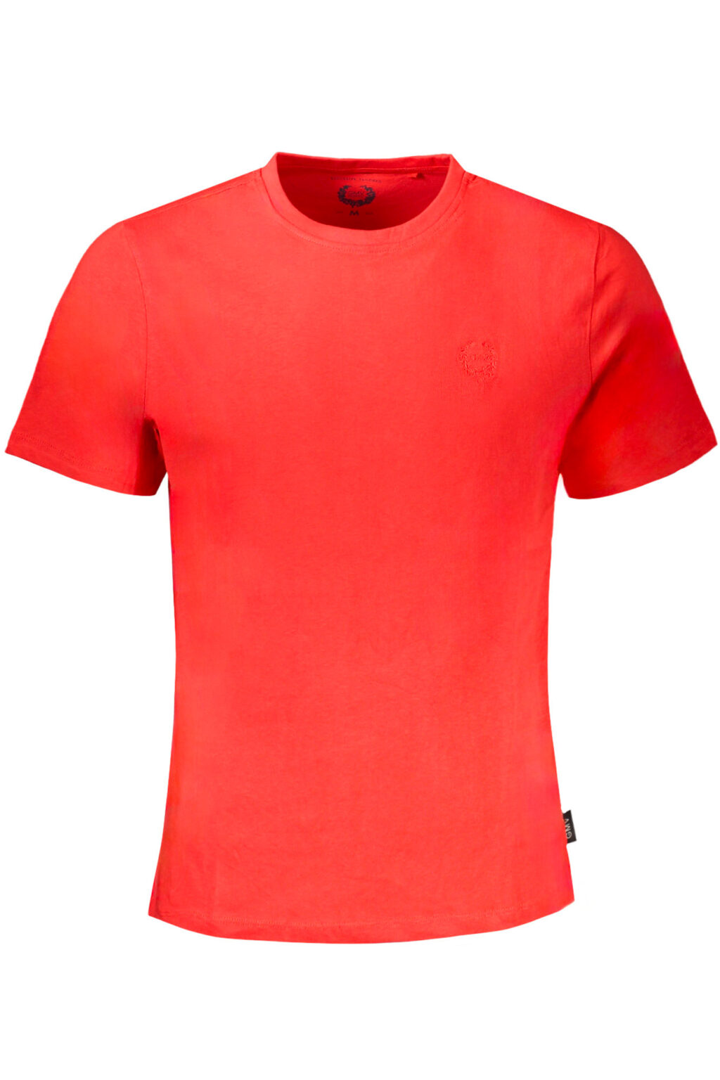 gianmarcoventurit-shirtmanichecorteuomorosso_1 GIAN MARCO VENTURI raudoni vyriški marškinėliai trumpomis rankovėmis