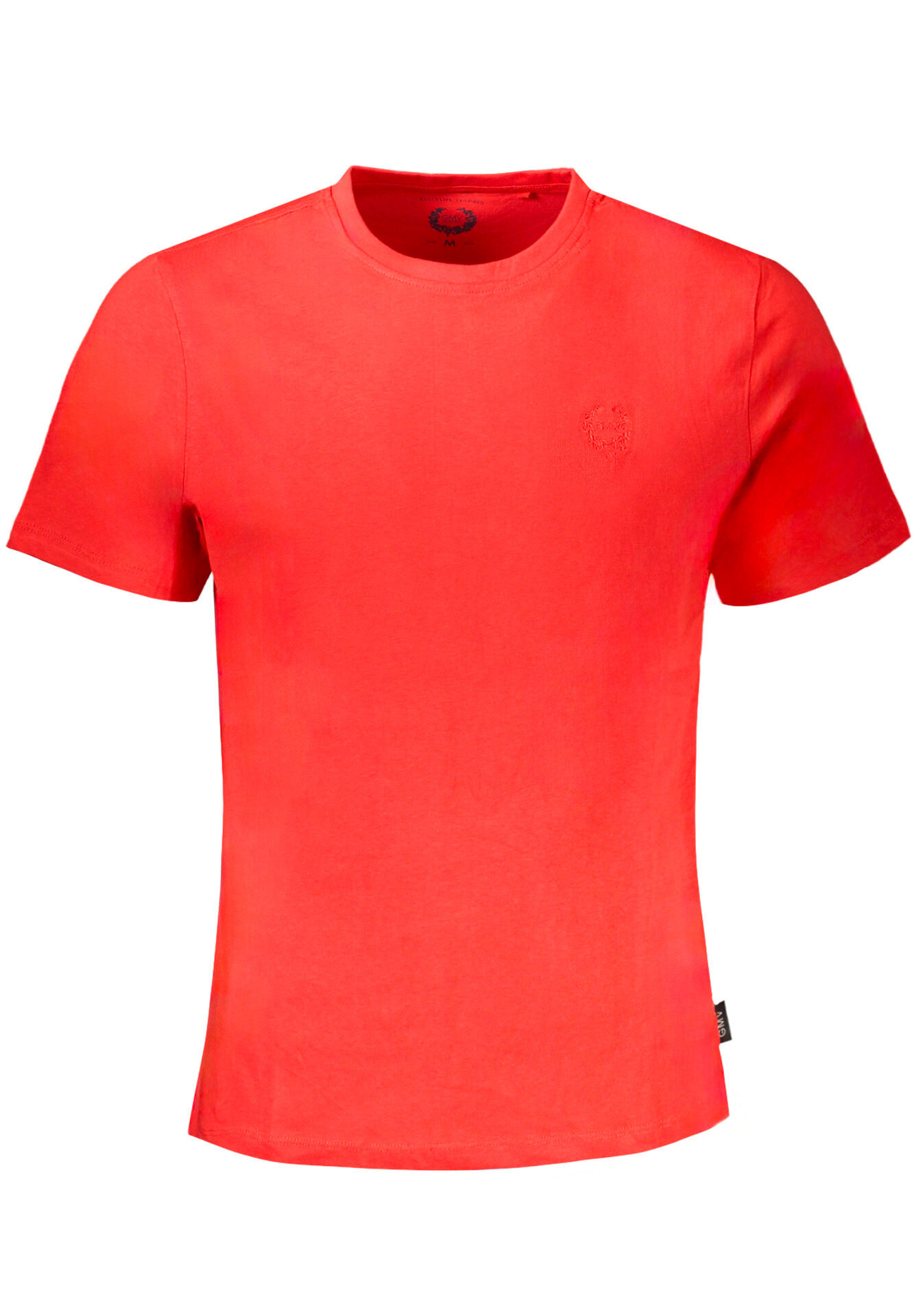 GIAN MARCO VENTURI MEN'S RED SHORT SLEEVE T-SHIRT