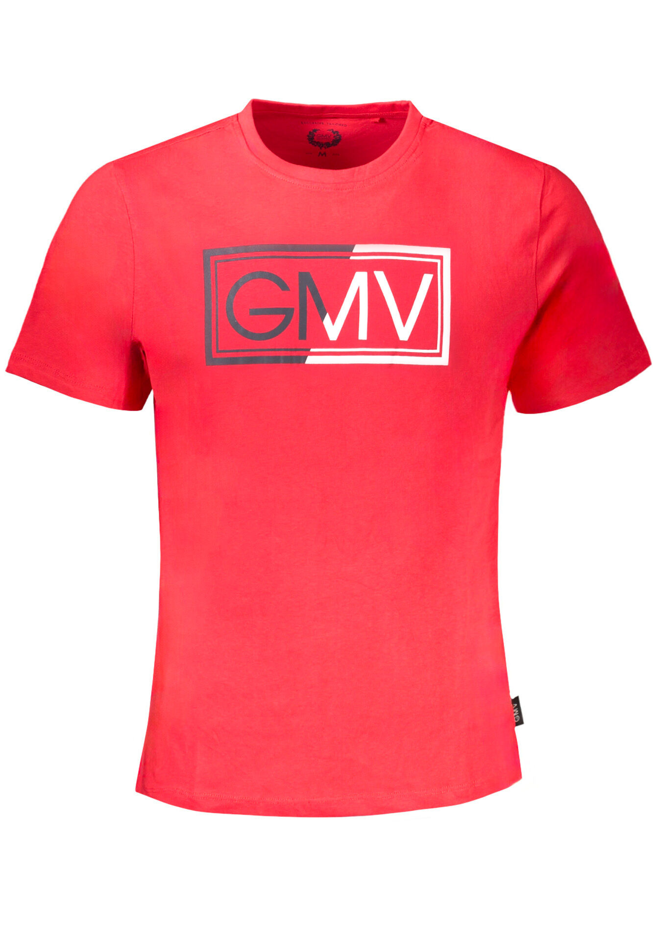GIAN MARCO VENTURI MEN'S RED SHORT SLEEVE T-SHIRT