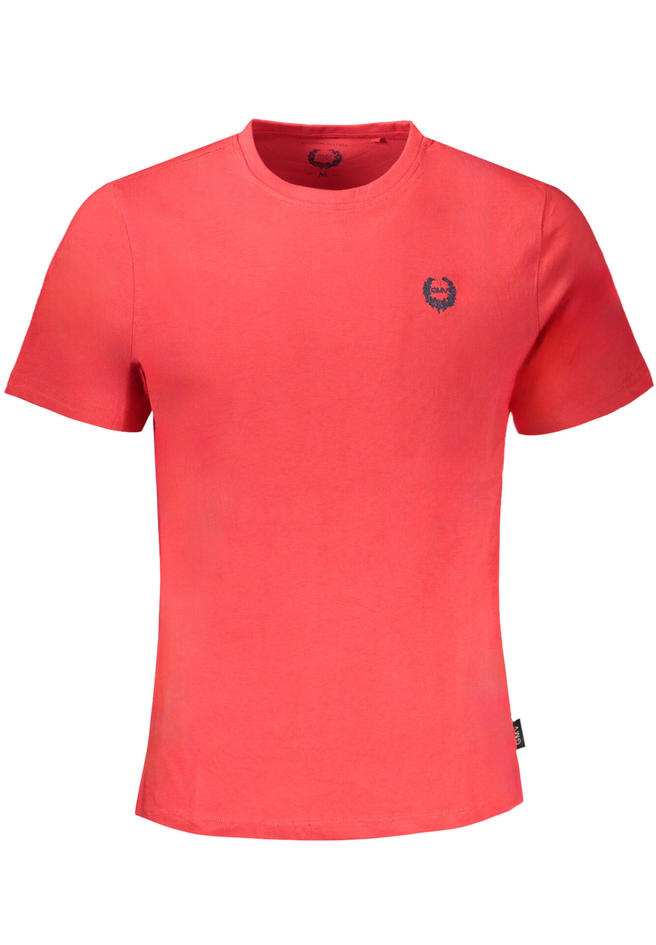 GIAN MARCO VENTURI MEN'S RED SHORT SLEEVE T-SHIRT