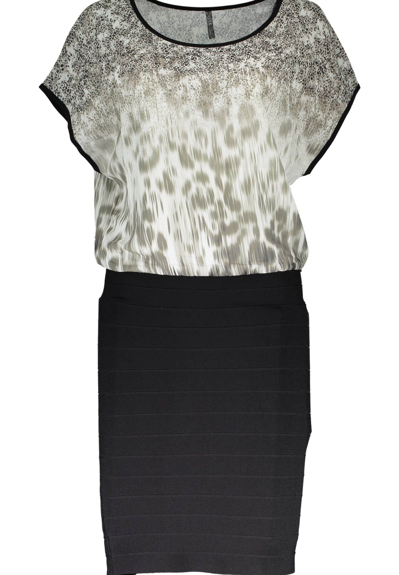 GUESS JEANS SHORT DRESS WOMAN MULTICOLOR