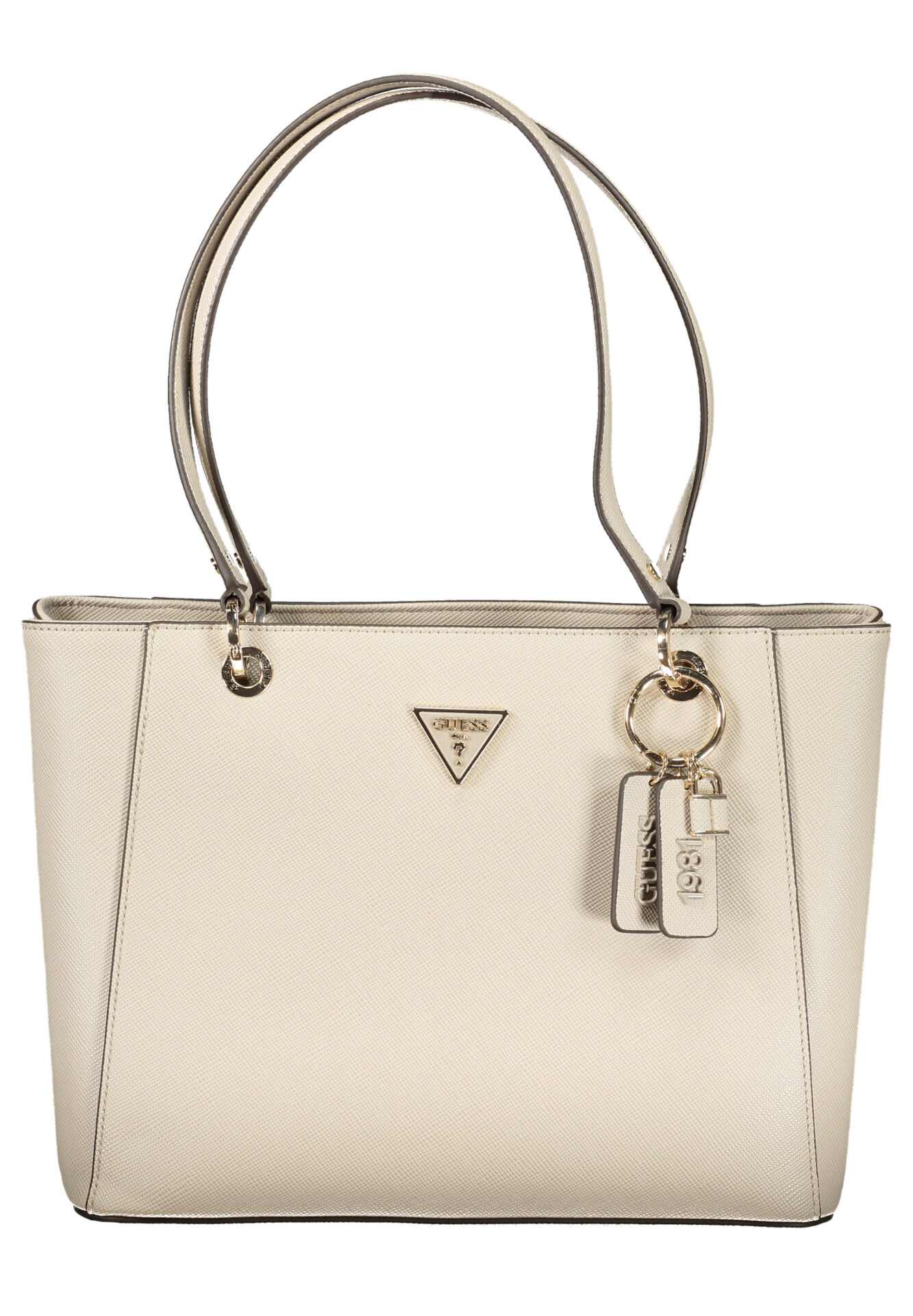 GUESS JEANS WOMEN'S BEIGE BAG