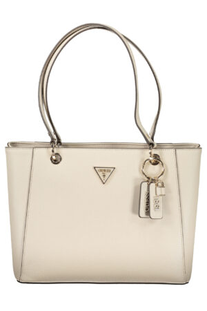 GUESS JEANS WOMEN'S BEIGE BAG