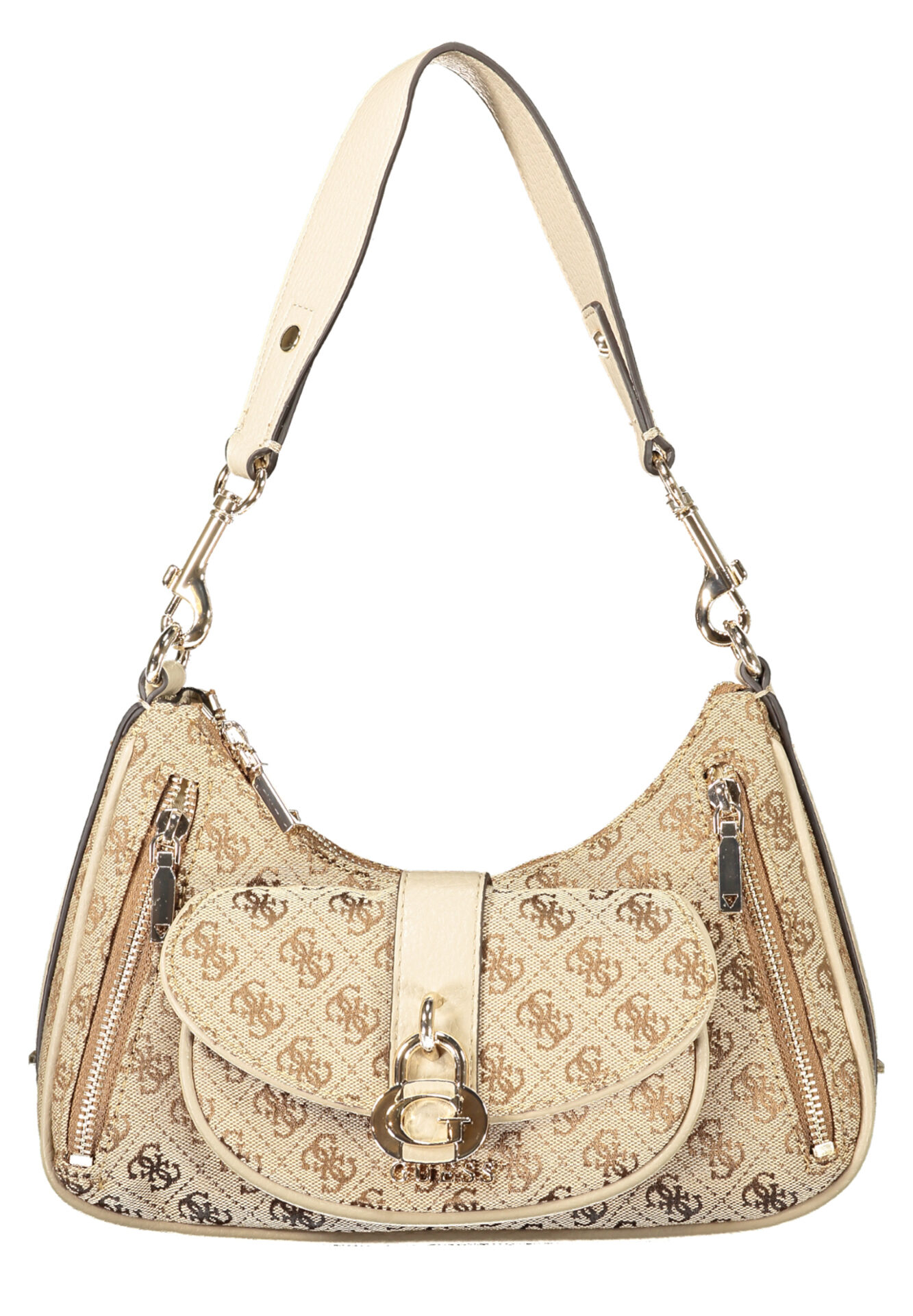 GUESS JEANS WOMEN'S BEIGE BAG
