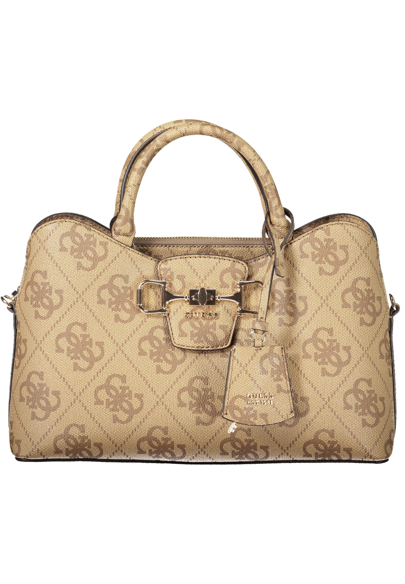 GUESS JEANS WOMEN'S BEIGE BAG