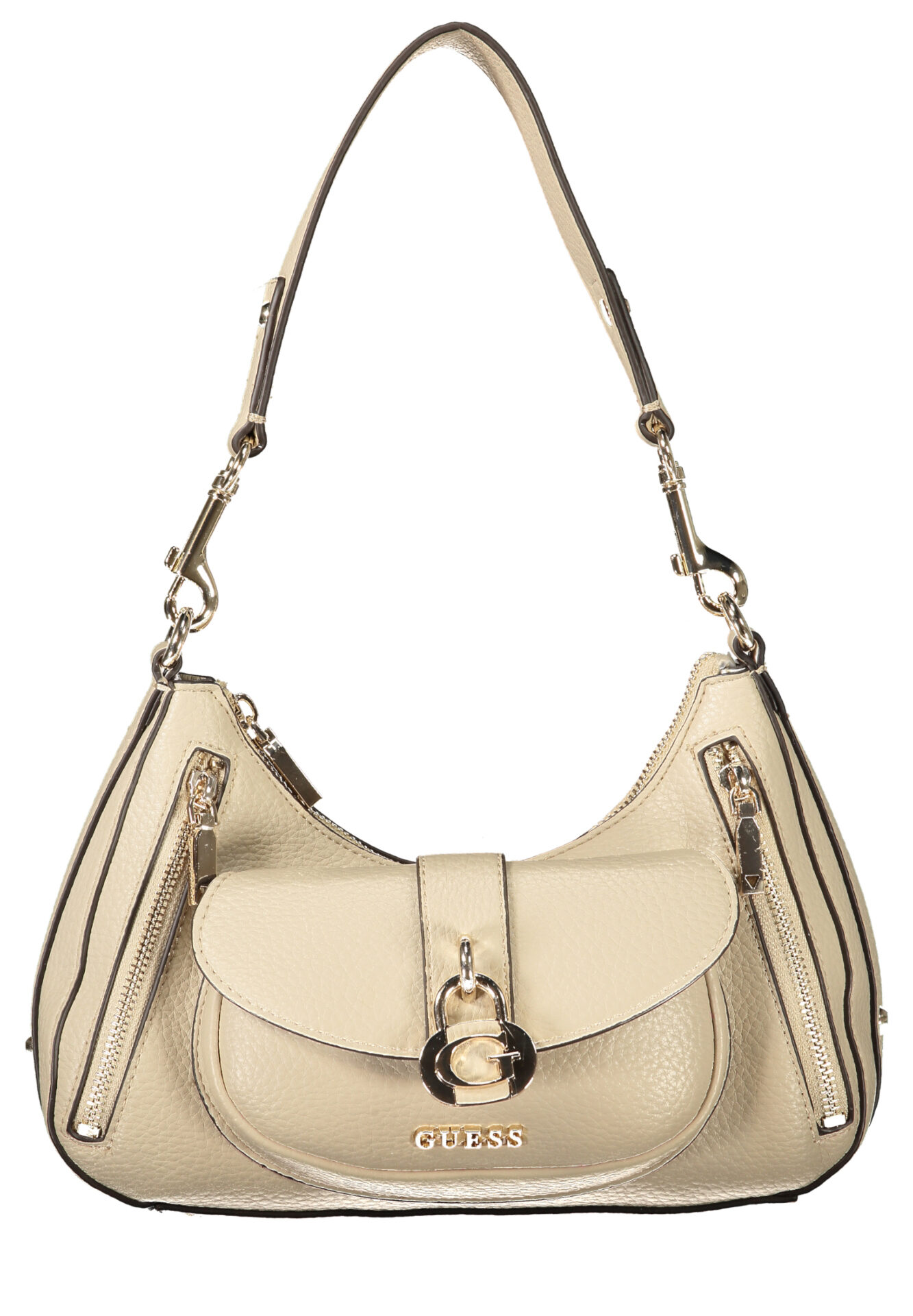 GUESS JEANS WOMEN'S BEIGE BAG