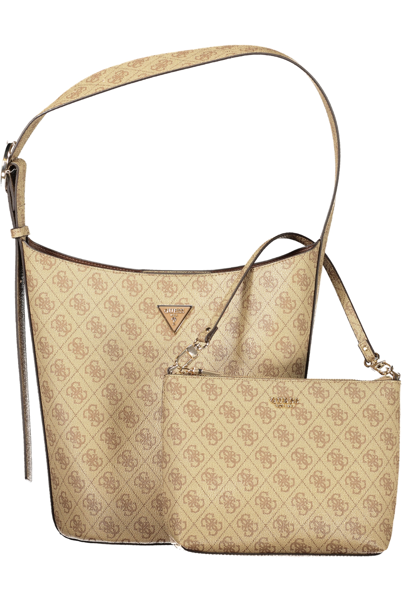 GUESS JEANS WOMEN'S BEIGE BAG GUESS JEANS WOMEN'S BEIGE BAG - Image 2