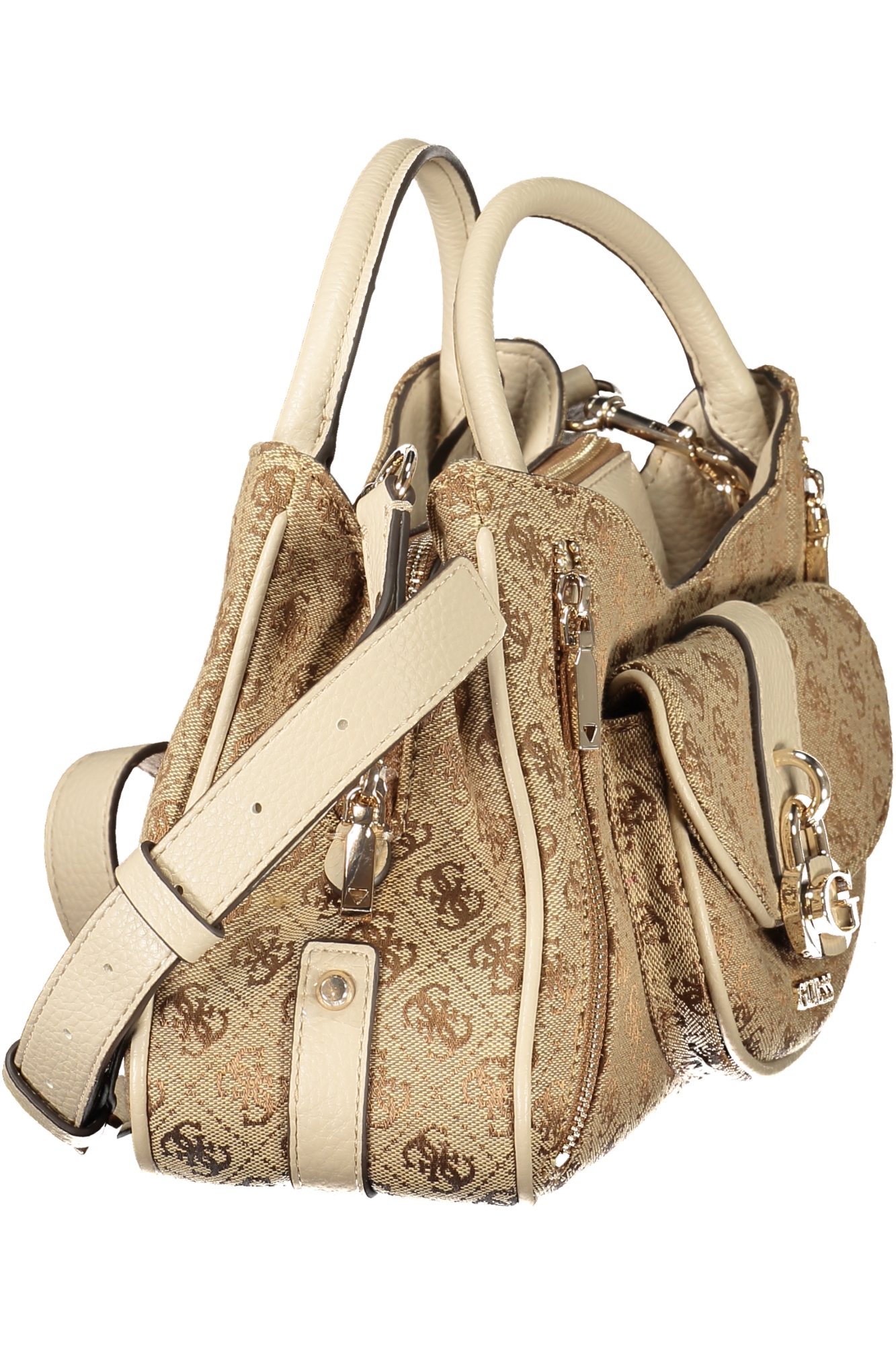 GUESS JEANS WOMEN'S BEIGE BAG GUESS JEANS WOMEN'S BEIGE BAG - Image 3