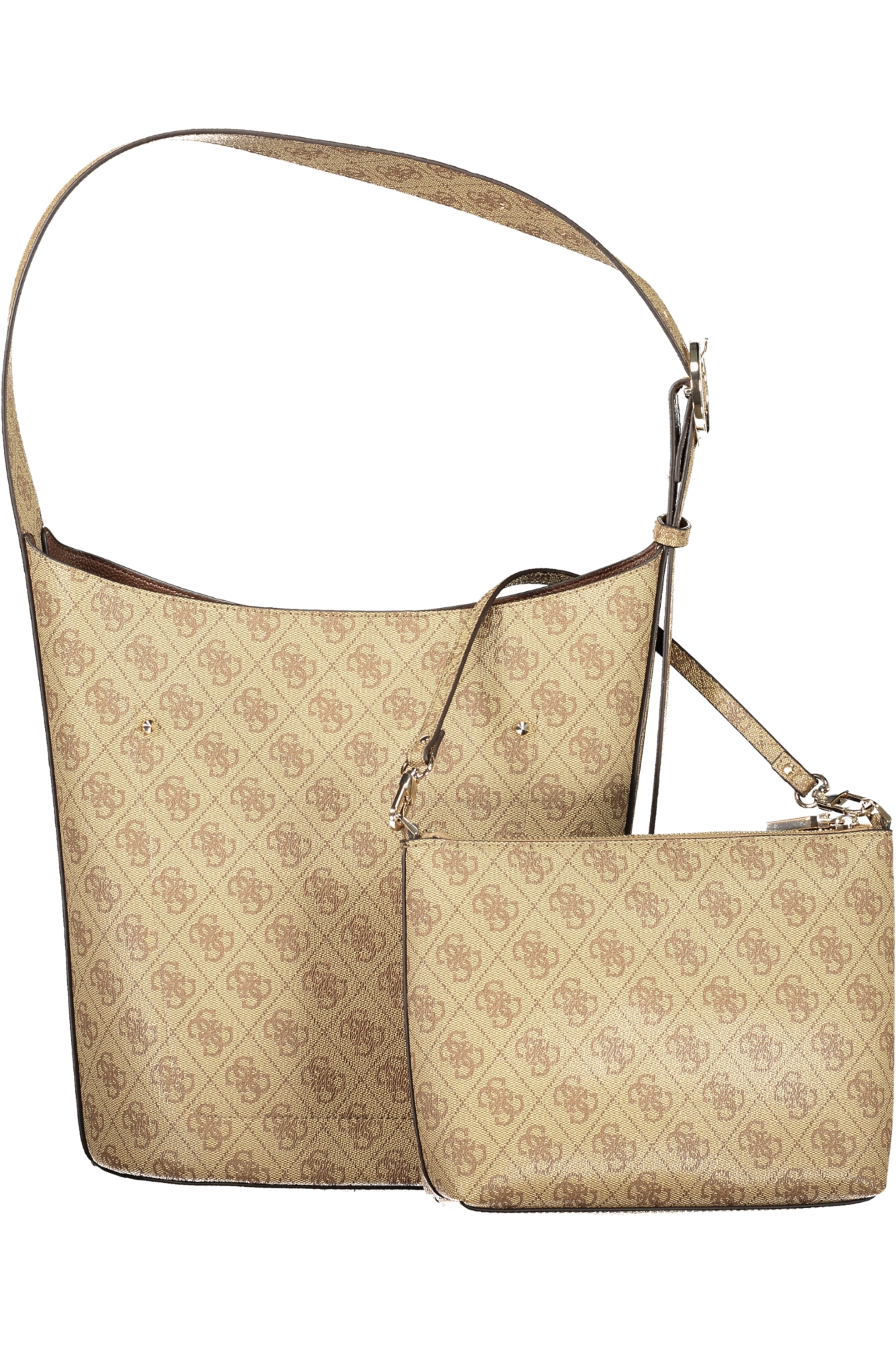GUESS JEANS WOMEN'S BEIGE BAG GUESS JEANS WOMEN'S BEIGE BAG - Image 3