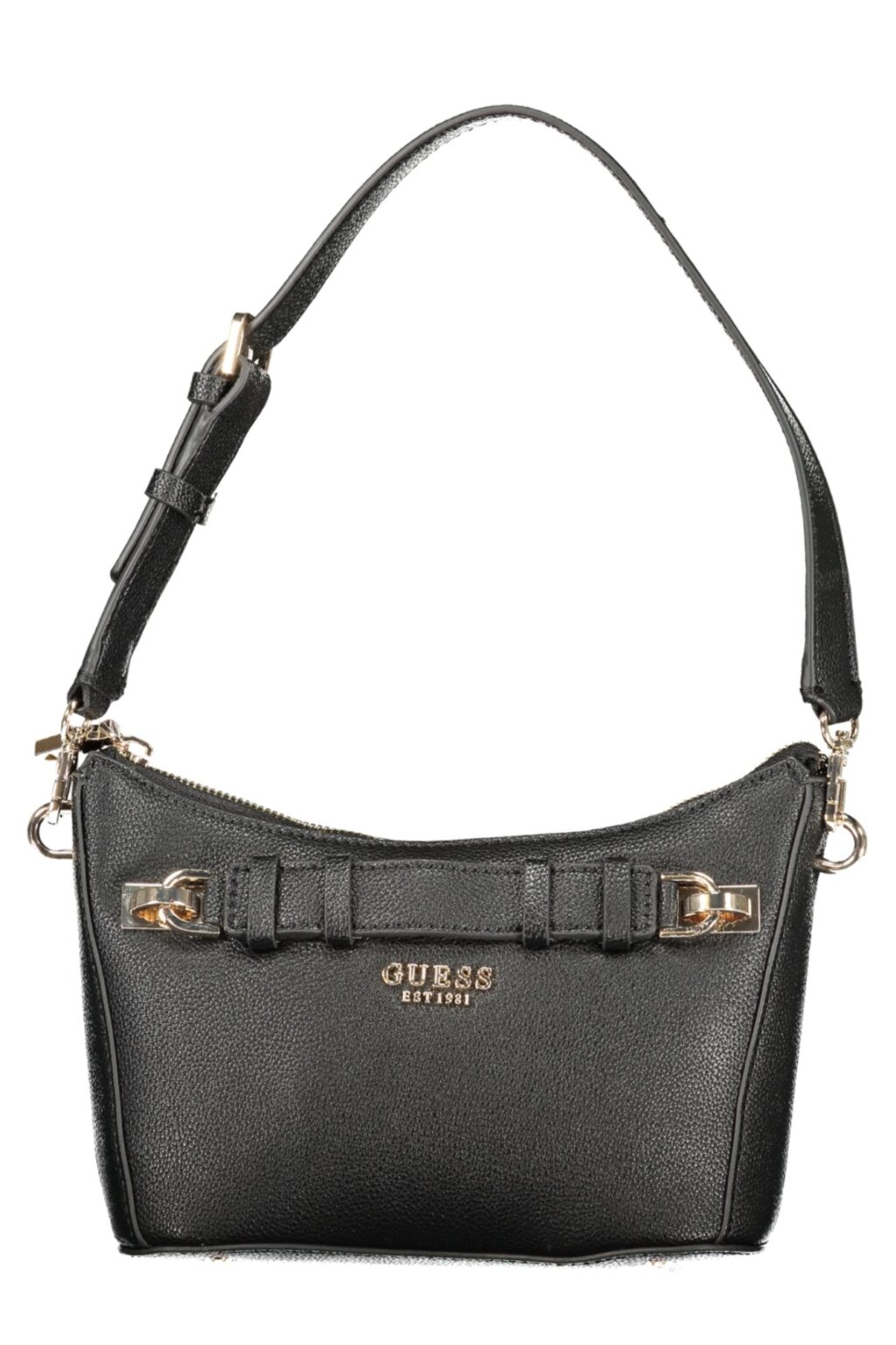 guessjeansborsadonnanero_1 GUESS JEANS moteriška juoda rankinė