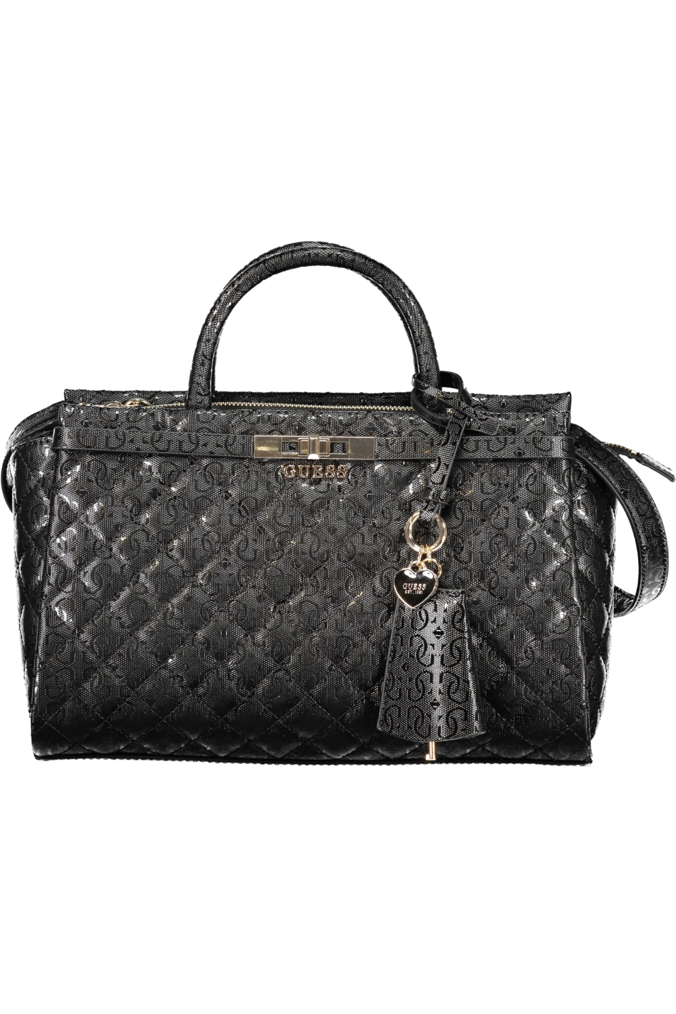 GUESS JEANS WOMEN'S BLACK BAG GUESS JEANS WOMEN'S BLACK BAG