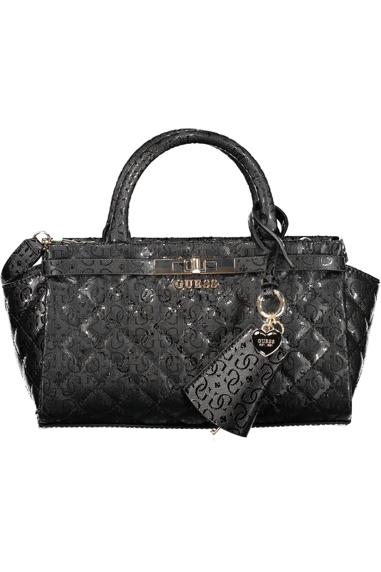 GUESS JEANS WOMEN'S BLACK BAG GUESS JEANS WOMEN'S BLACK BAG