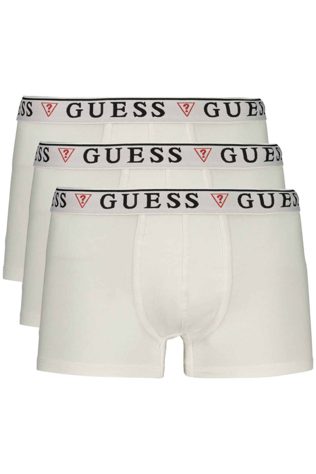 guessjeansboxeruomobianco_1 GUESS JEANS balti vyriški boksieriai (apatiniai)