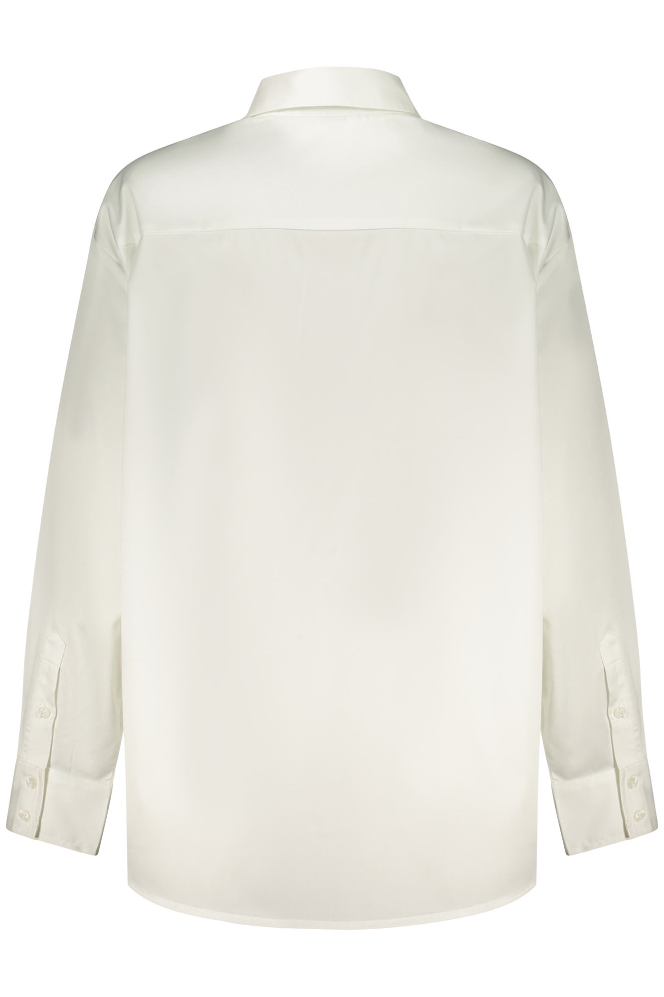 GUESS JEANS WOMEN'S LONG-SLEEVED SHIRT WHITE GUESS JEANS WOMEN'S LONG-SLEEVED SHIRT WHITE - Image 2