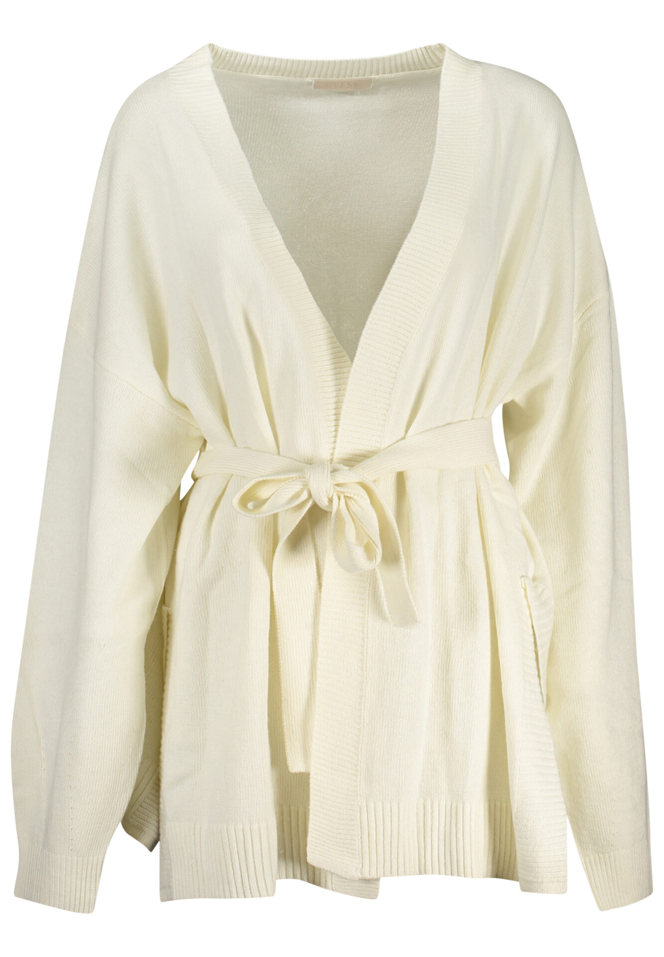 GUESS JEANS WOMEN'S CARDIGAN WHITE