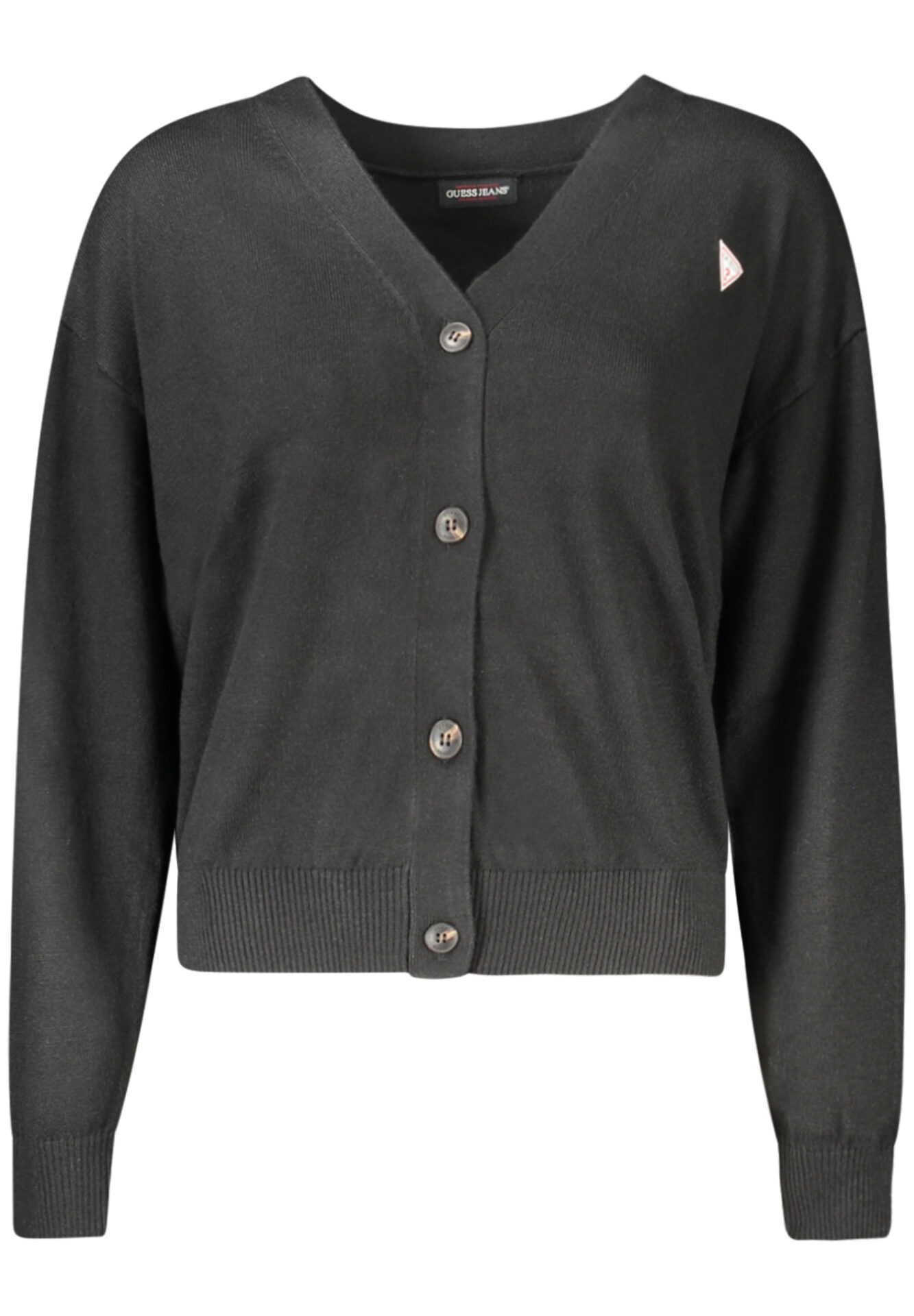 GUESS JEANS WOMEN'S CARDIGAN BLACK