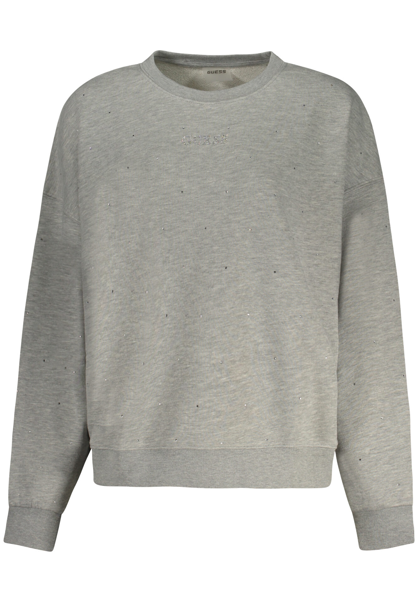 GUESS JEANS SWEATSHIRT WITHOUT ZIP WOMEN GREY