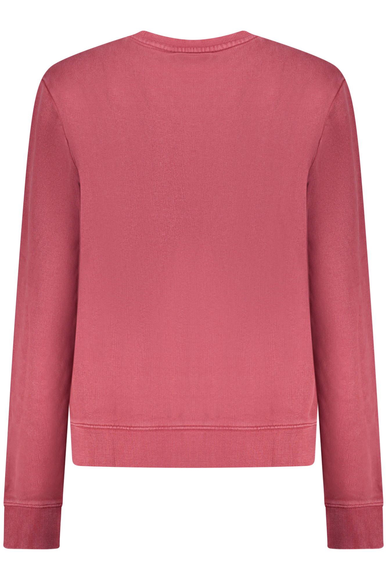 GUESS JEANS WOMEN'S RED ZIP-UP SWEATSHIRT GUESS JEANS WOMEN'S RED ZIP-UP SWEATSHIRT - Image 2