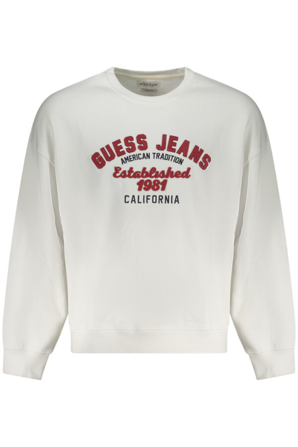 GUESS JEANS baltas vyriškas džemperis