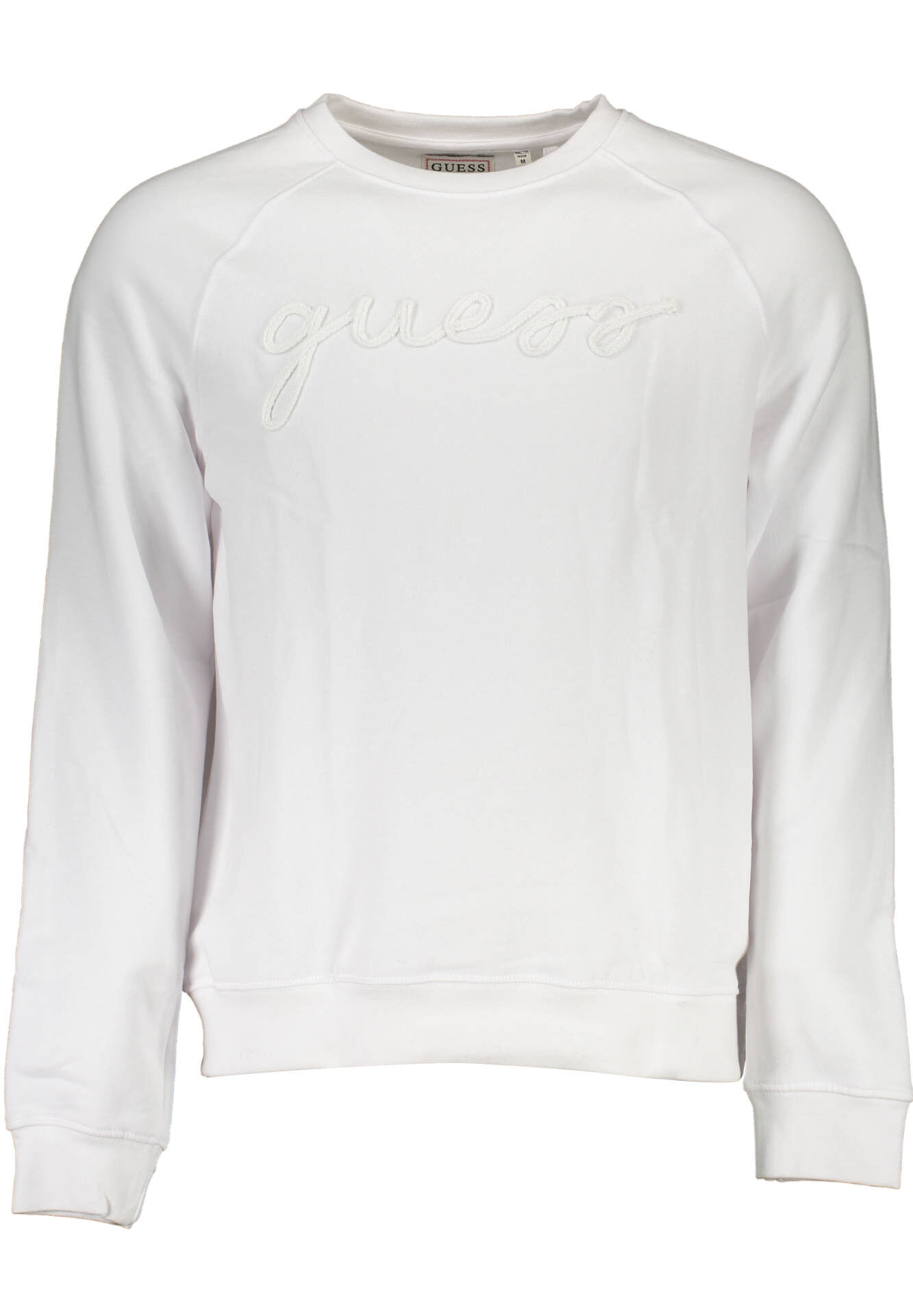 GUESS JEANS SWEATSHIRT WITHOUT ZIP MAN WHITE