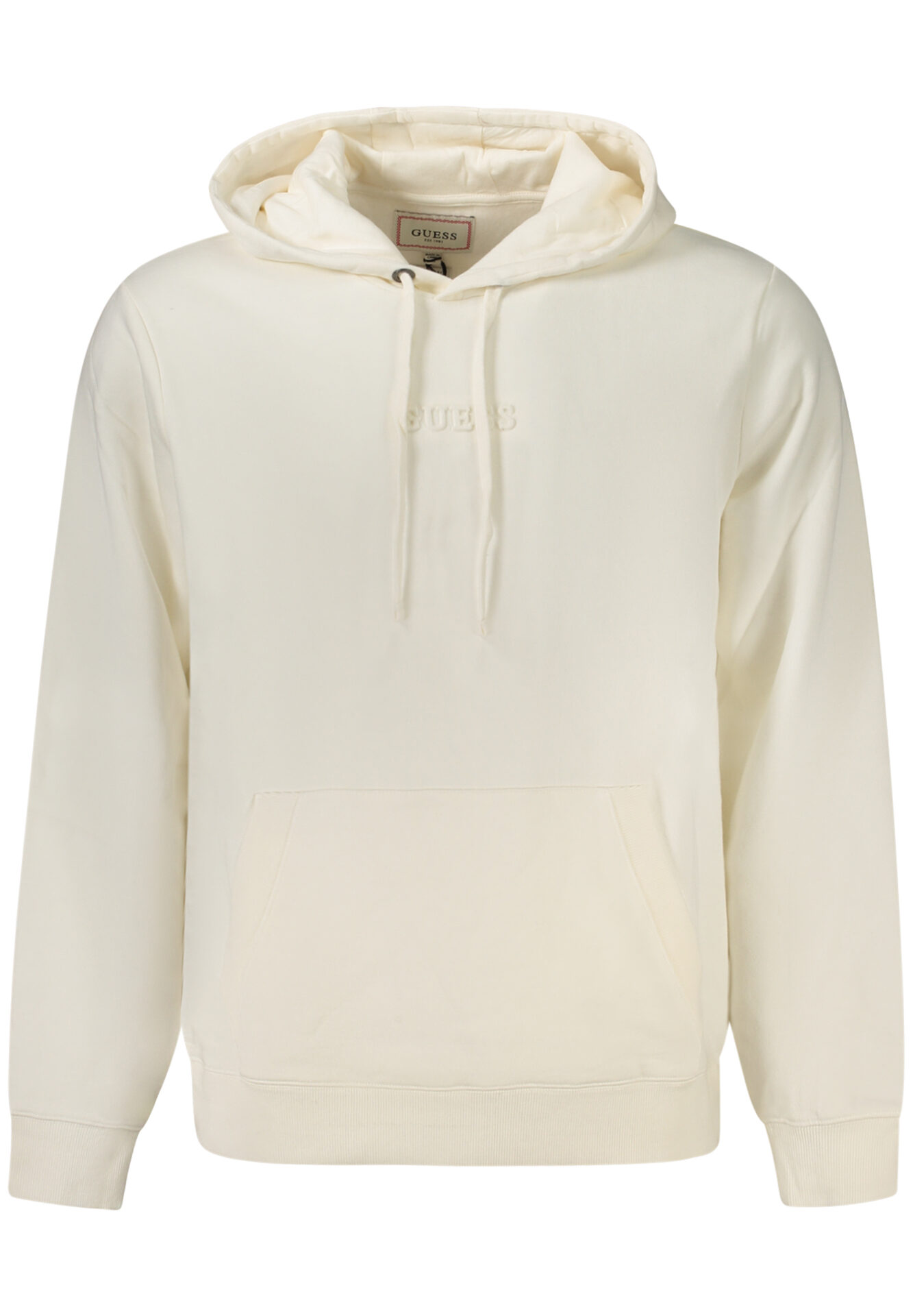 GUESS JEANS SWEATSHIRT WITHOUT ZIP MEN WHITE