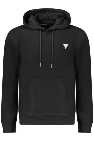 GUESS JEANS SWEATSHIRT WITHOUT ZIP MEN BLACK