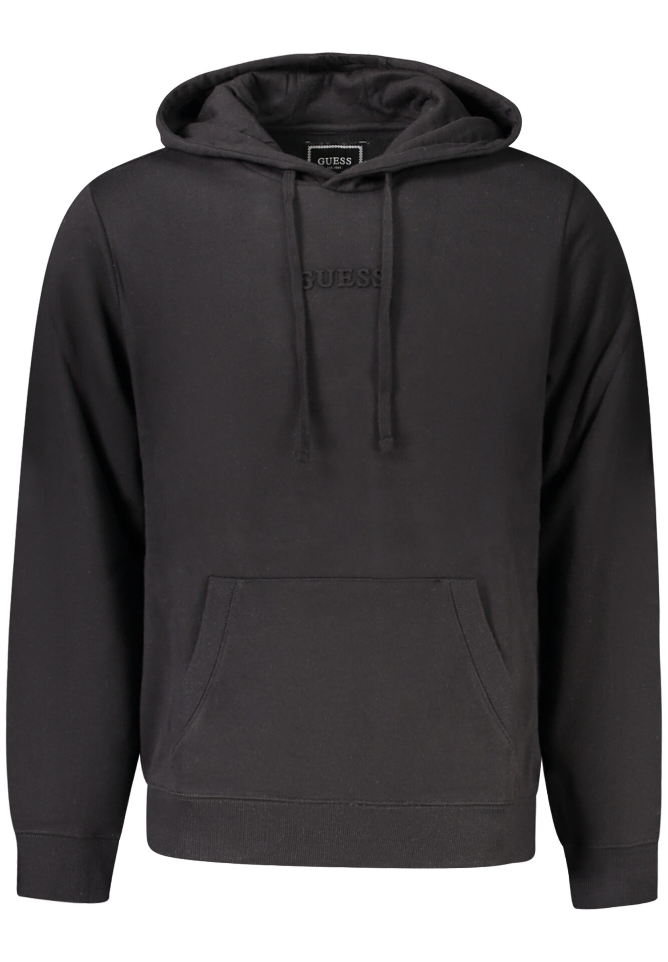 GUESS JEANS SWEATSHIRT WITHOUT ZIP MEN BLACK