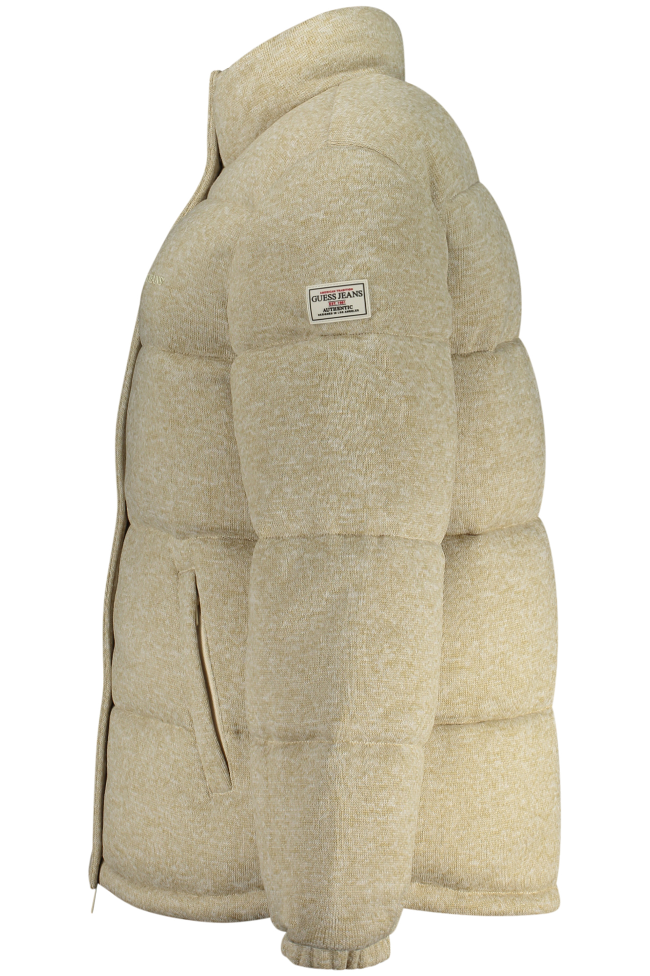 GUESS JEANS WOMEN'S BEIGE JACKET GUESS JEANS WOMEN'S BEIGE JACKET - Image 3