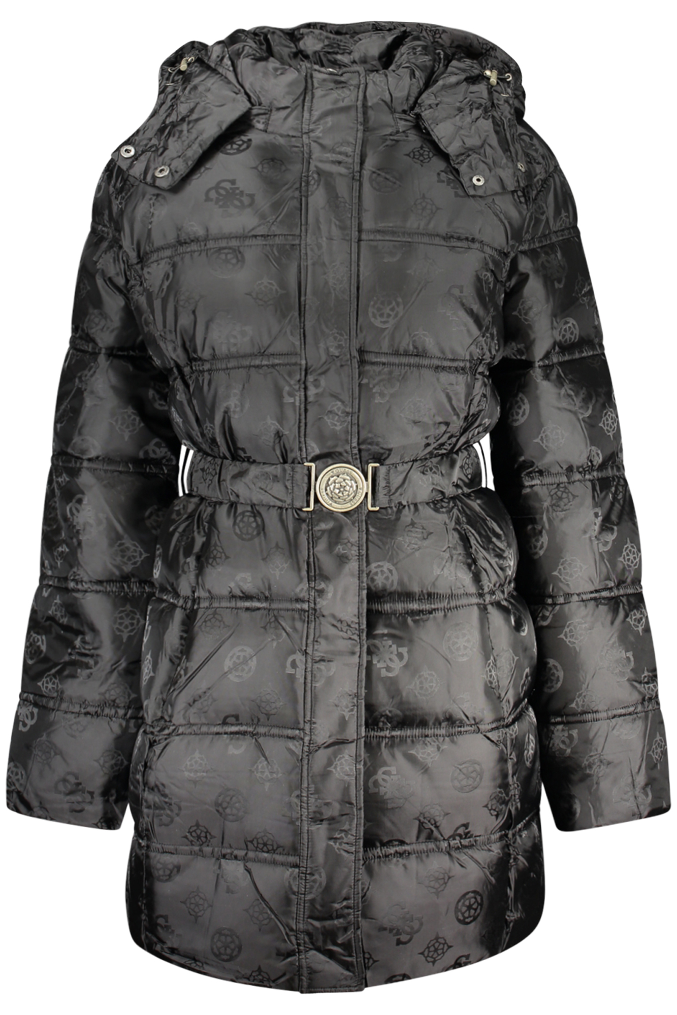 GUESS JEANS WOMEN'S BLACK JACKET GUESS JEANS WOMEN'S BLACK JACKET