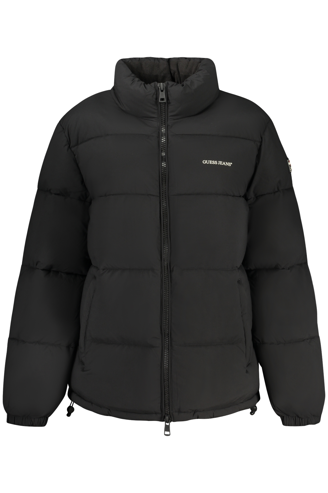 GUESS JEANS WOMEN'S BLACK JACKET GUESS JEANS WOMEN'S BLACK JACKET