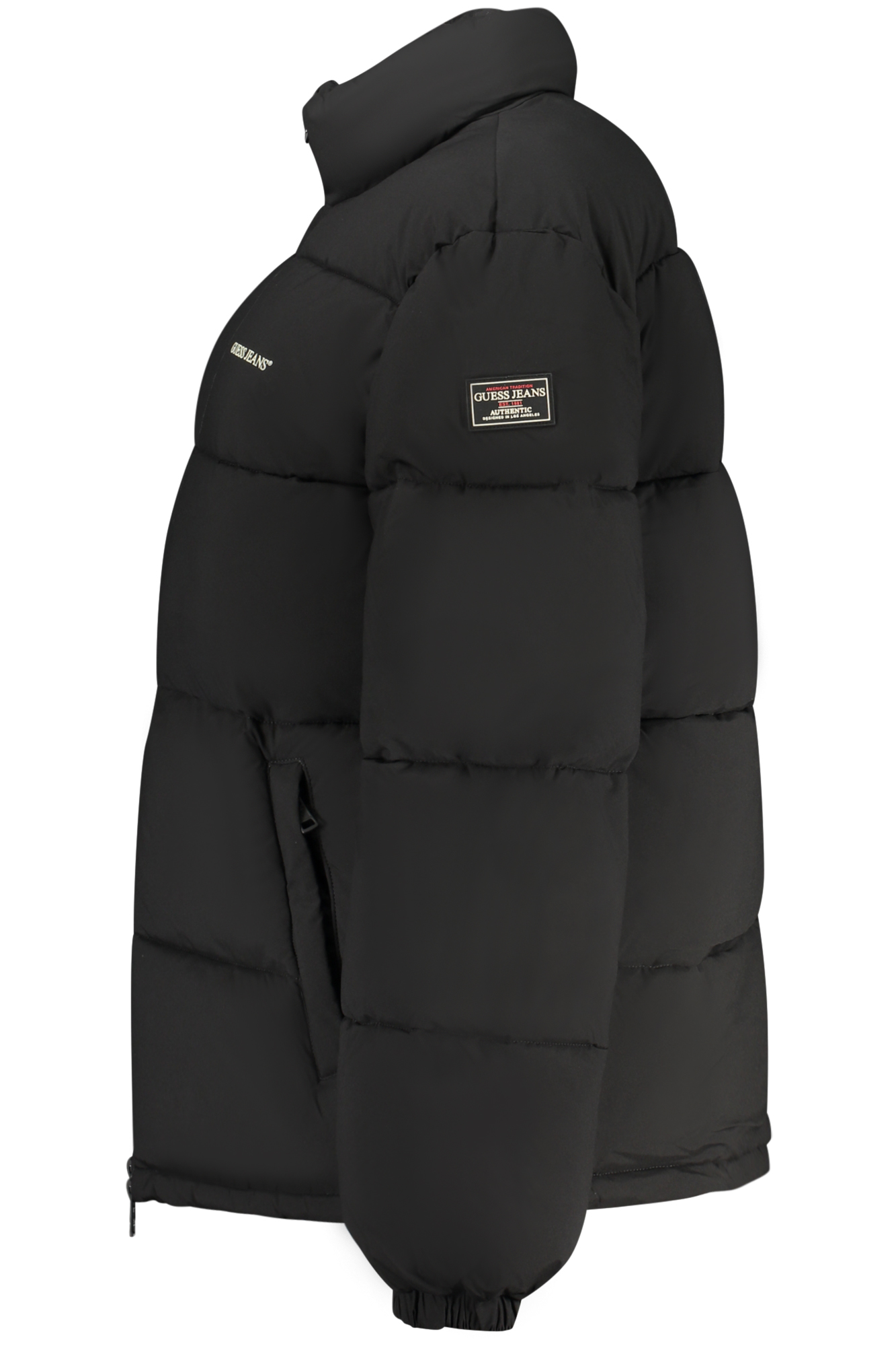 GUESS JEANS WOMEN'S BLACK JACKET GUESS JEANS WOMEN'S BLACK JACKET - Image 3